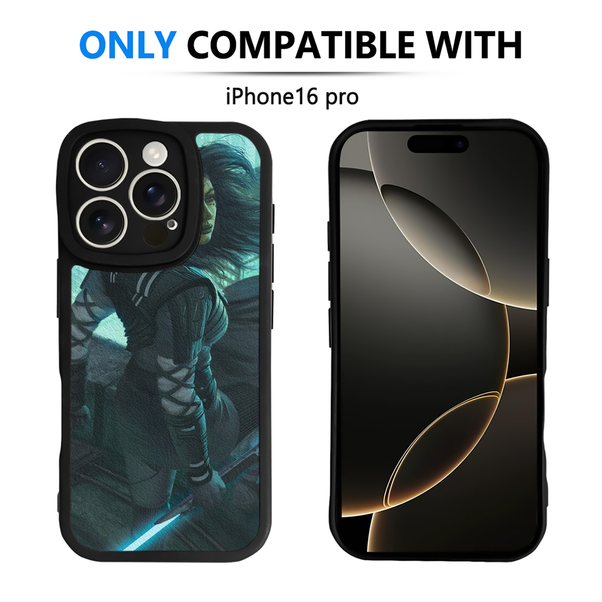 （画像用） スター・ウォーズ Star Wars 【iPhone 16シリーズ対応】シリコンスマホケース（レザー調） 材質：シリコン